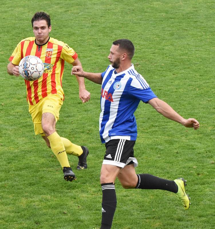 Fotbalový přebor kraje: Blatná - Junior Strakonice 0:1.