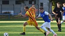 Fotbalový krajský přebor: Junior Strakonice - Třeboň 2:1.