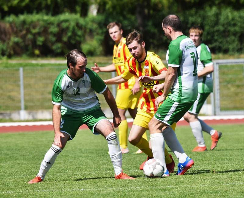 Fotbalová I.B třída: Junior Strakonice B - Střelské Hoštice 2:0 (1:0).