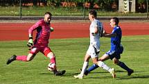 Fotbalová divize: Soběslav - Katovice 3:0 (2:0). Foto: Jan Škrle