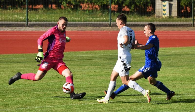 Fotbalová divize: Soběslav - Katovice 3:0 (2:0). Foto: Jan Škrle