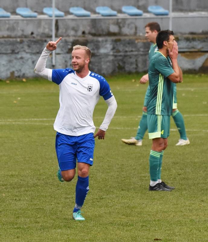 Fotbalový KP: Junior Strakonice - Jankov 1:1.