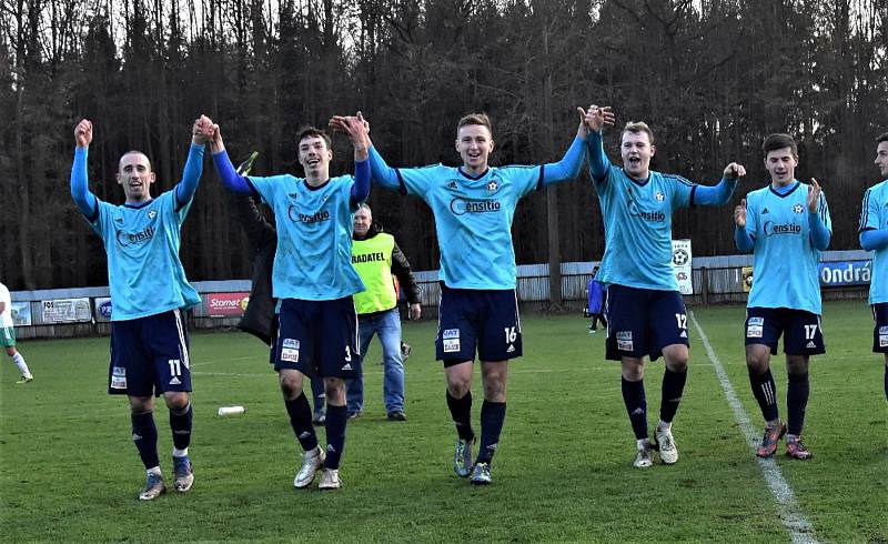 Fotbalový KP: Katovice - Jankov 2:1.