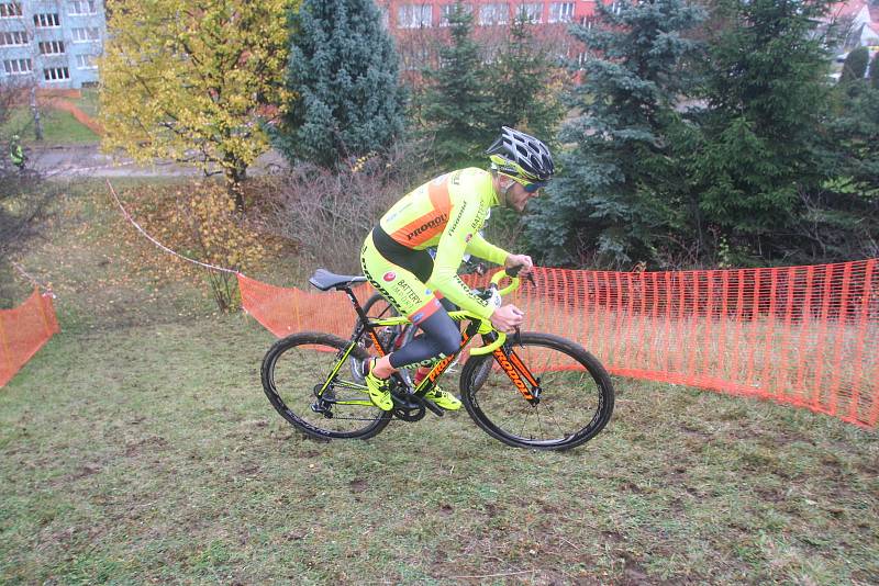 Cyklo závody na Děkanském vrchu ve Volyni.