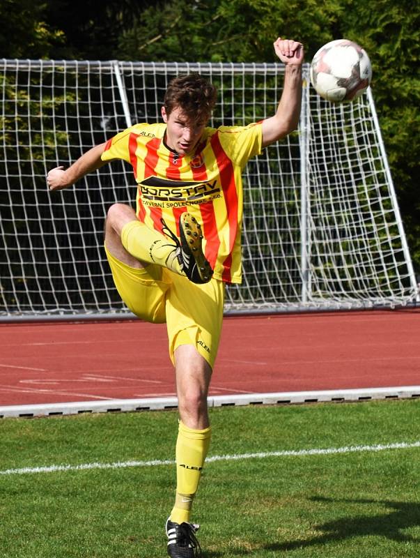 Fotbalová B třída: Junior B - Sousedovice 1:0.