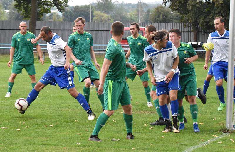 Fotbalová I.A třída: Vodňany - Prachatice 3:3. Foto: Jan Škrle