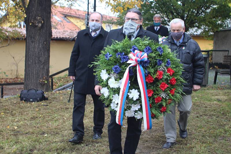 Oslavy 102. výročí republiky ve Strakonicích.