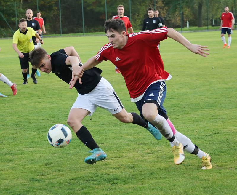 Fotbalová I.A třída. Strunkovice - Dolní Dvořiště 1:1 (1:0).