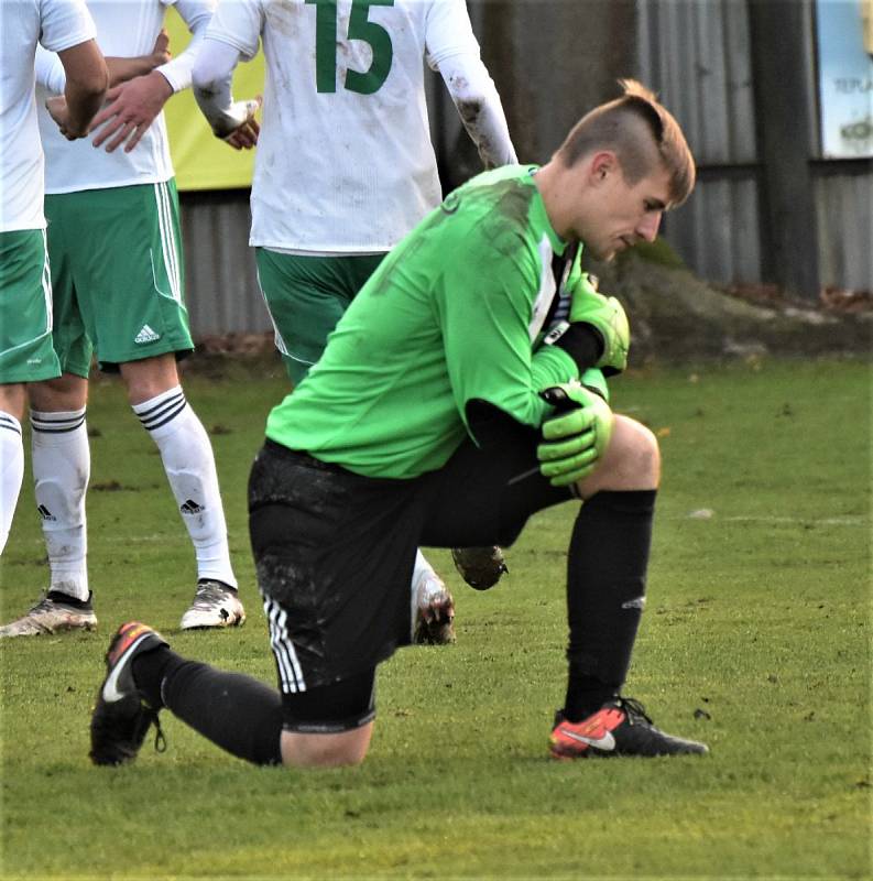 Fotbalový KP: Katovice - Jankov 2:1.