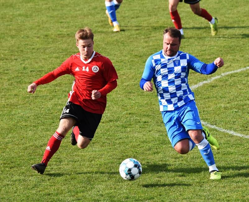 Fotbalová I.A třída: Vodňany - Trhové Sviny 1:0 (0:0).