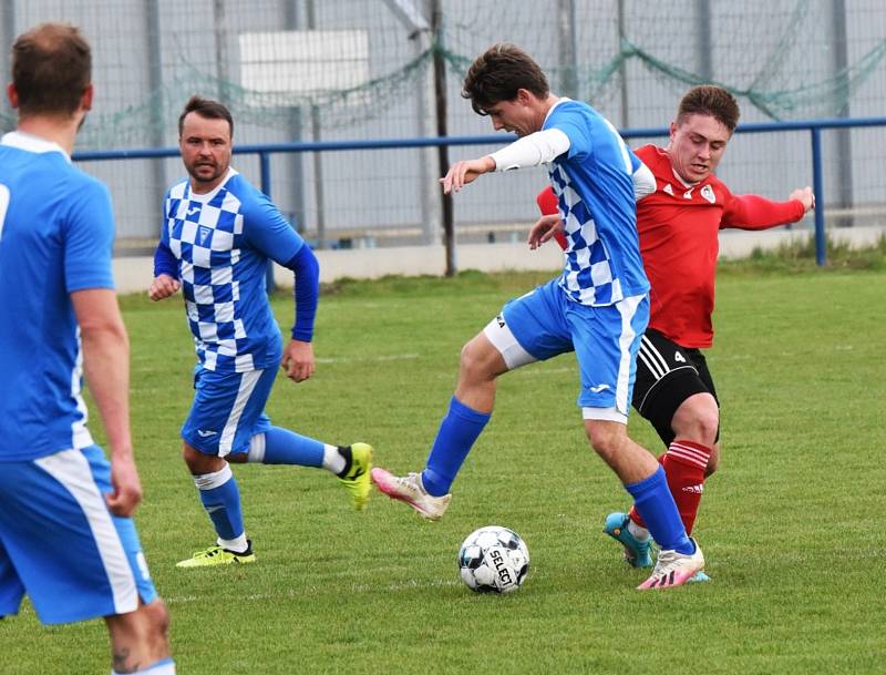 Fotbalová I.A třída: Vodňany - Trhové Sviny 1:0 (0:0).