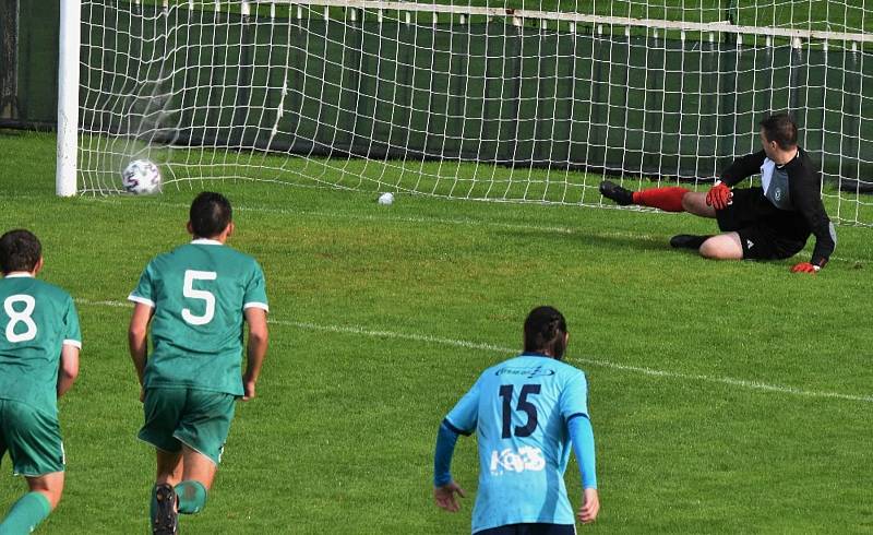 Fortuna divize: Sedlčany - Katovice 1:4 (1:2).