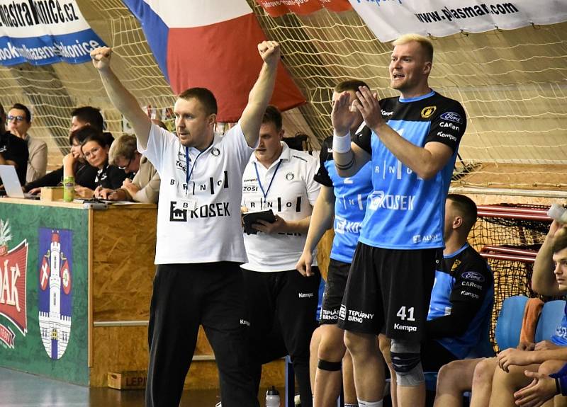 Chance Extraliga házenkářů: HBC JVP Strakonice - SKKP Handball Brno 26:26 (14:13).