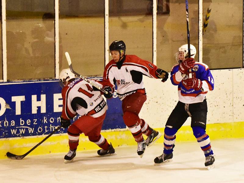 Liga junioři: HC Strakonice - Chotěboř 6:1.