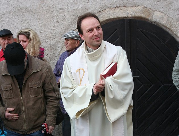 Farář Roman Dvořák.