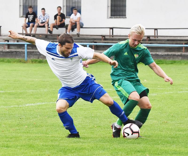 Fotbalová I.A třída: Vodňany - Prachatice 3:3. Foto: Jan Škrle