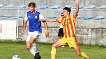 Fotbalový krajský přebor: Junior Strakonice - Třeboň 2:1.