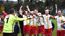 Fotbalisté Junioru Strakonice doma v derby porazili Prachatice 2:0.