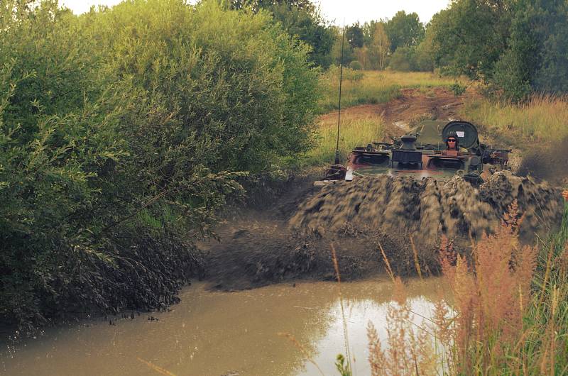 Výcvik probíhal na cvičištích Pískovna a Oldřichov pod velením kapitána Rostislava Růžičky.