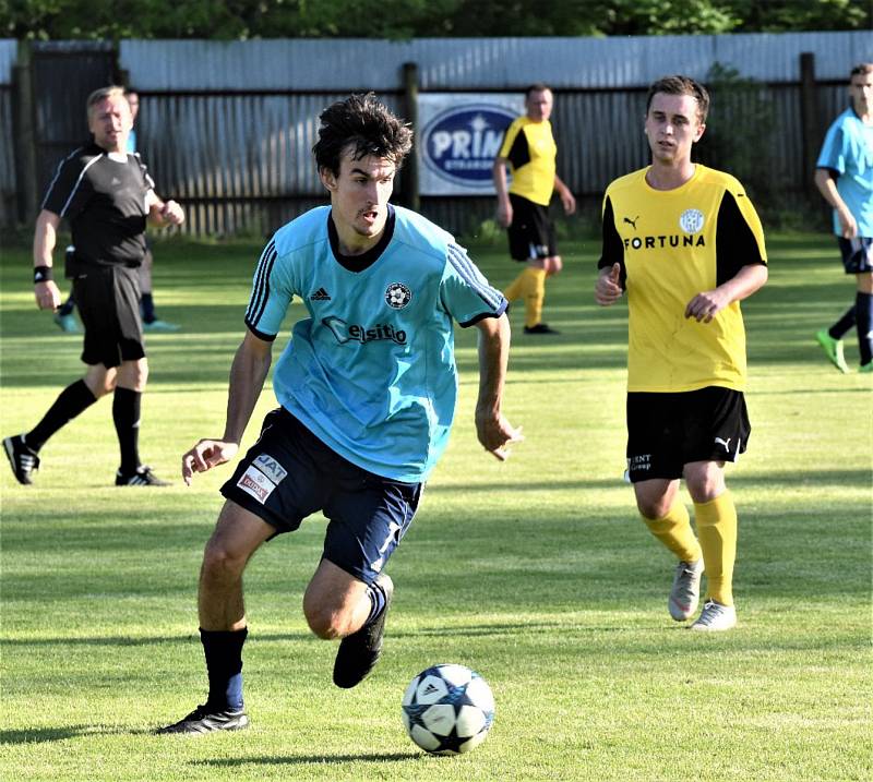 Fotbalový krajský přebor: Katovice - Lom u Tábora 4:0.