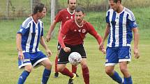 Fotbalová A třída: Sousedovice - Trhové Sviny 0:1.