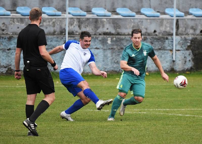 Fotbalový KP: Junior Strakonice - Jankov 1:1.