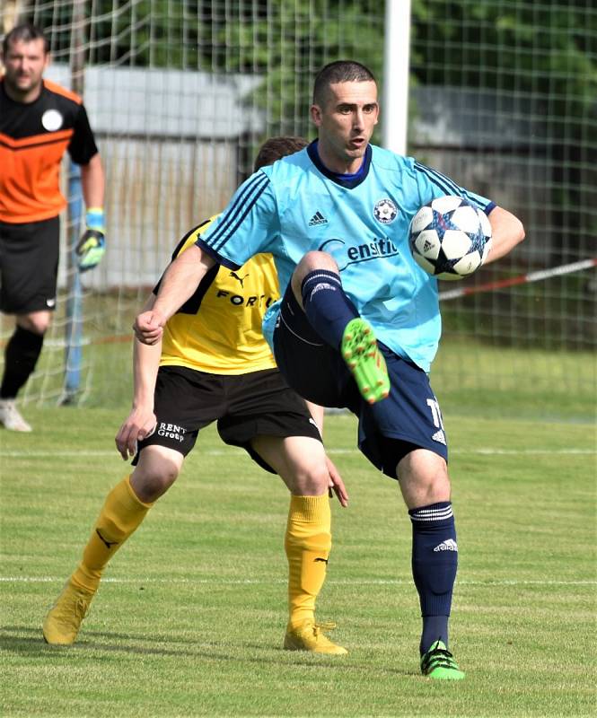 Fotbalový krajský přebor: Katovice - Lom u Tábora 4:0.