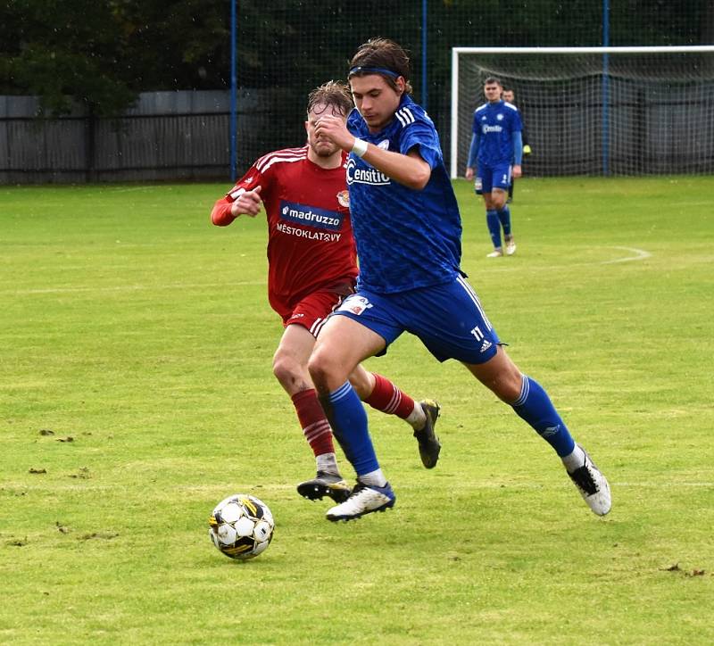 Fortuna divize: Otava Katovice - SK Klatovy 4:1 (0:1).