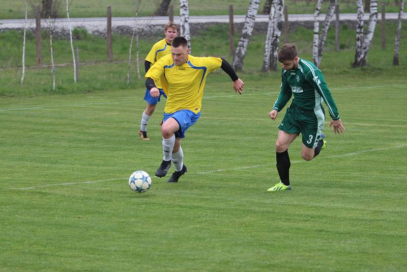 Střelské Hoštice - Katovice B 3:6.