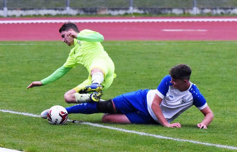 Fotbalový KP: Junior Strakonice - TJ Osek 1:1 (0:0).