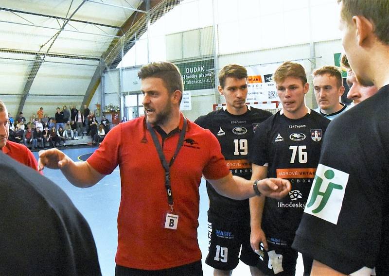 Chance Extraliga házenkářů: HBC JVP Strakonice - SKKP Handball Brno 26:26 (14:13).