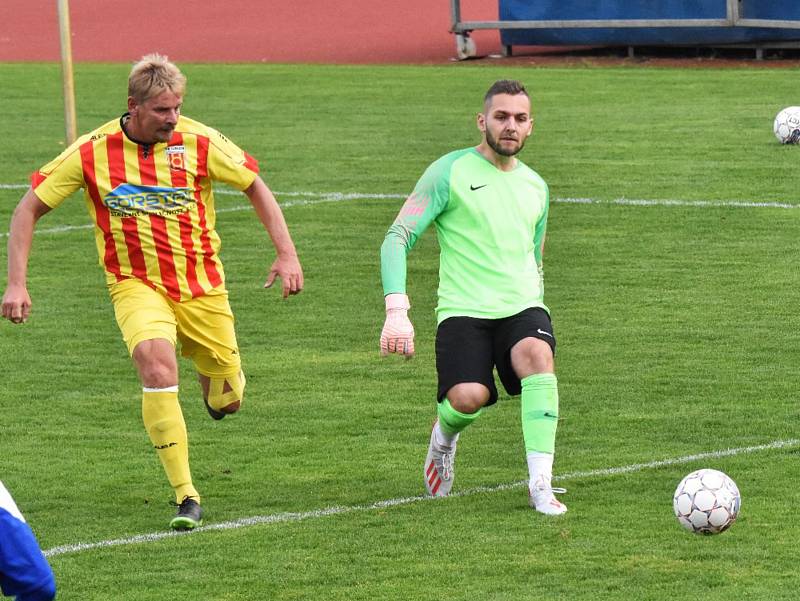 Fotbalový přebor kraje: Blatná - Junior Strakonice 0:1.