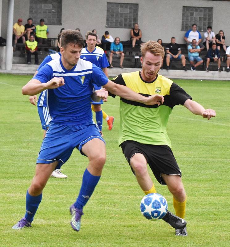 Fotbalová I.B třída: Osek B - Čkyně 1:4.