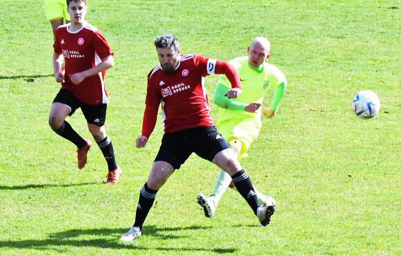 Fotbalový KP: TJ Osek - Týn nad Vltavou 0:0.