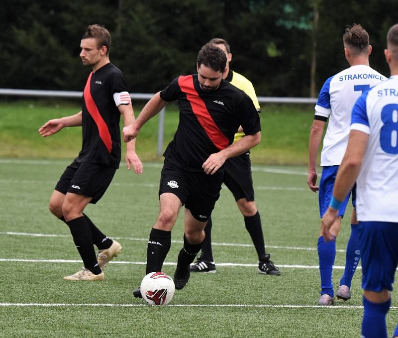 Fotbalový KP: Junior Strakonice - AL-KO Semice 2:2 (0:1).