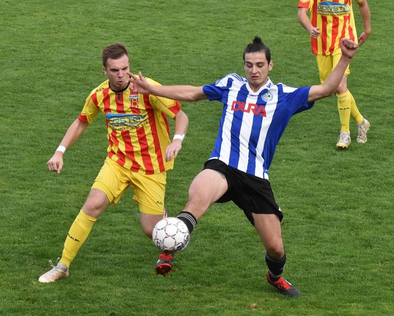 Fotbalový přebor kraje: Blatná - Junior Strakonice 0:1.