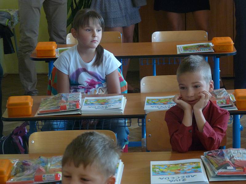 První školní den na ZŠ Radomyšl