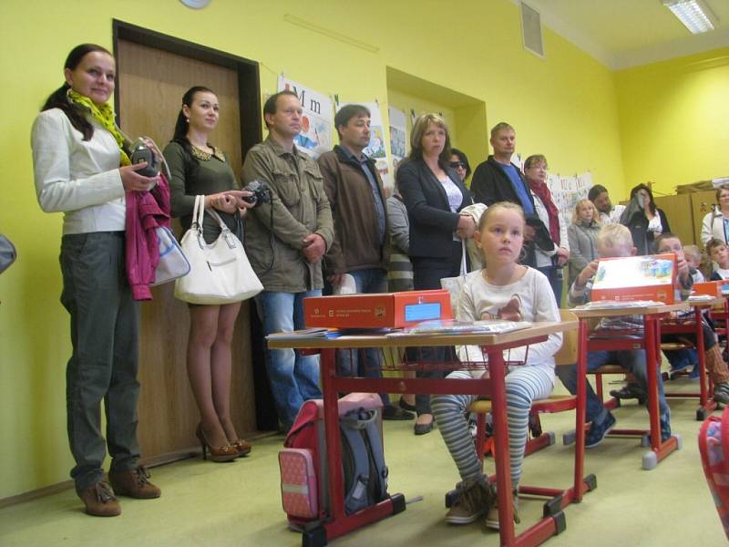 První školní den v Sedlici