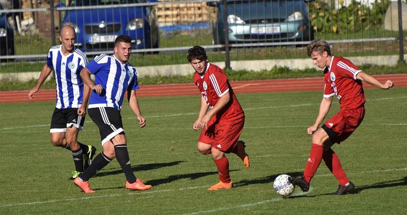 Fotbalový KP: Blatná - Hluboká 1:1 (0:0). Foto: Jan Škrle