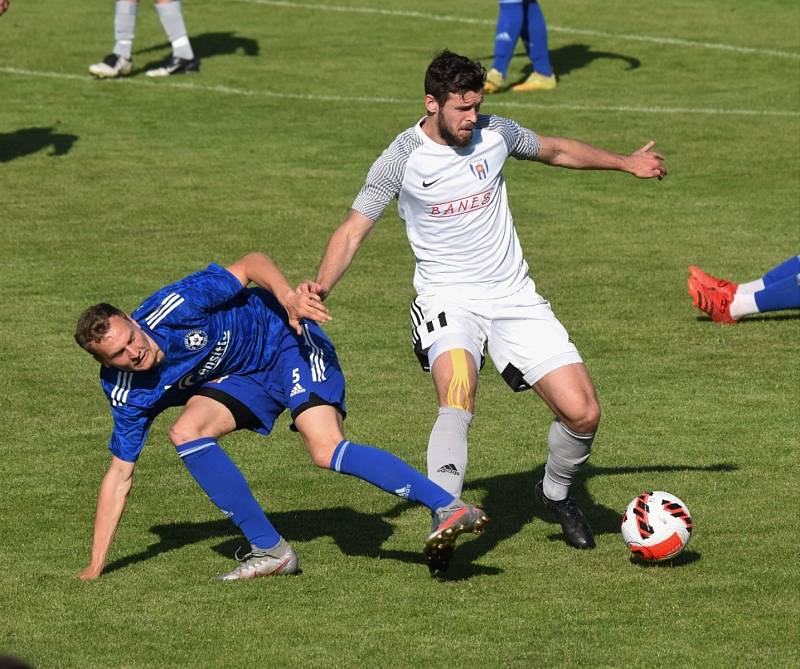 Fotbalová divize: Soběslav - Katovice 3:0 (2:0). Foto: Jan Škrle