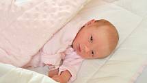Sabina Zemanová z Včelné. Sabinka se narodila 15. 5. 2019 ve 12.00 hodin a při narození vážila 3050 gramů. Sestřičku už doma netrpělivě vyhlížel Filípek (4).