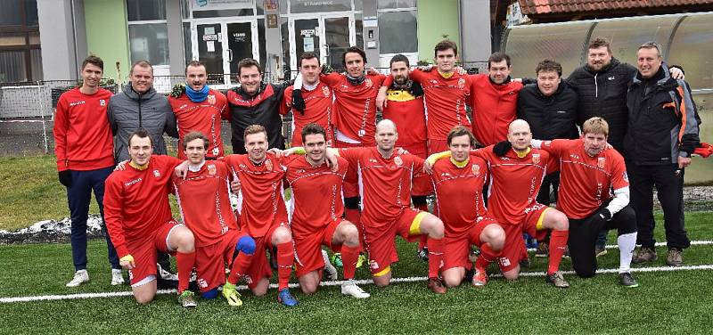 Fotbalová příprava: Strakonice - Katovice 5:9.