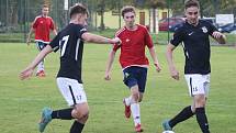 Fotbalová I.A třída. Strunkovice - Dolní Dvořiště 1:1 (1:0).