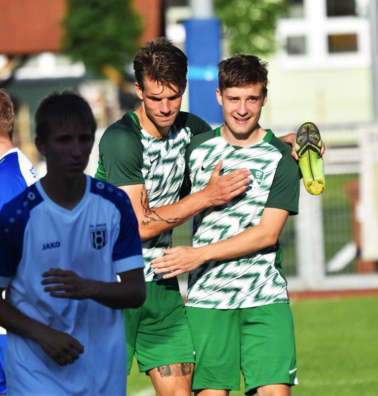 Fotbalový KP: Junior Strakonice - Český Krumlov 0:7 (0:5).