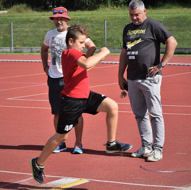 Mladí atleti soutěžili v okresním kole atletických soutěží 1. - 5. tříd.