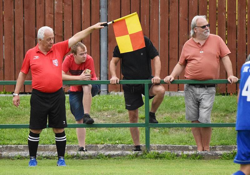 Fotbalová I.B třída: Osek B - Čkyně 1:4.