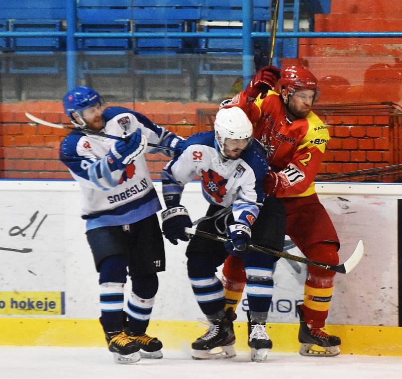 Semifinále play off: Radomyšl - Soběslav 4:5.