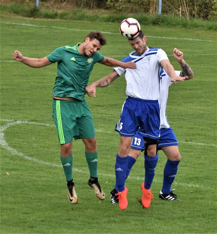 Fotbalová I.A třída: Vodňany - Prachatice 3:3. Foto: Jan Škrle