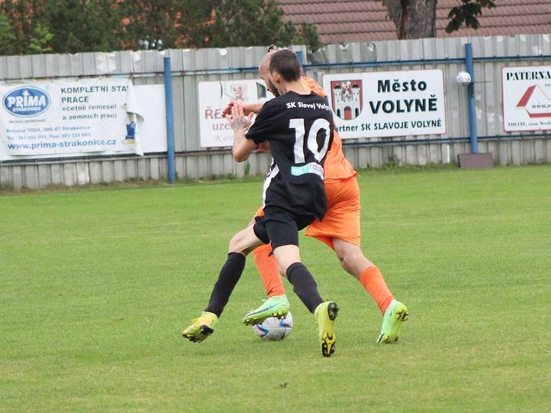 Fotbalvá I.B třída: Volyně - Bělčice 1:1 (1:1).