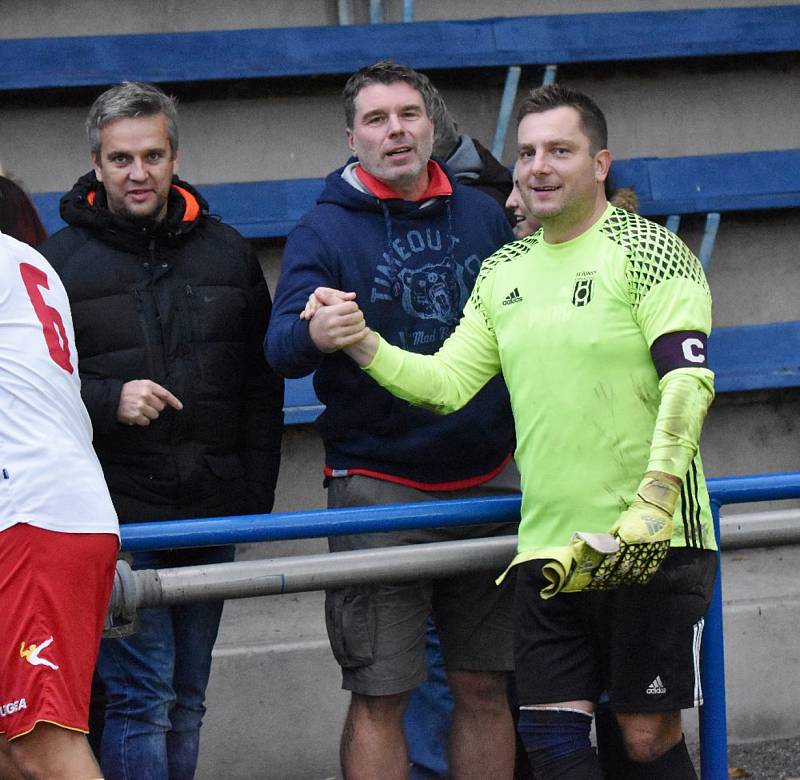 Fotbalisté Junioru Strakonice doma v derby porazili Prachatice 2:0.